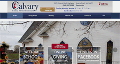 Desktop Screenshot of calvarydraft.com
